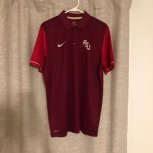 FSU Nike Dry-fit Polo